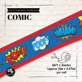 N1001 - Comic Noticeboard Borders