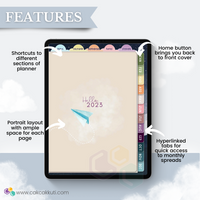 2023 Digital Planner STUDENT Edition (PINK SUNSET)