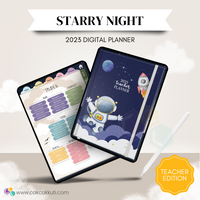 2023 Digital Planner TEACHER Edition (STARRY NIGHT)