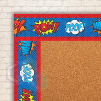 N1001 - Comic Noticeboard Borders