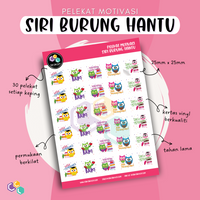 M1020 - Pelekat Motivasi (SIRI BURUNG HANTU)