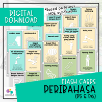 Flash Cards - PERIBAHASA Pri 5 & 6 (Digital Download)