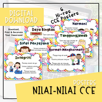 Posters - Nilai-Nilai CCE (Digital Download)