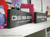 QT010 - PERSONALISED NAME BOARDS (ROCKSTAR)