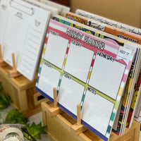 X029 - A4 Erasable Board (Terrazzo Weekly Planner)