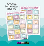 Poster 'Senarai Peribahasa (Darjah 3 & 4)'