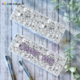 PB002 - Doodles Personalised Pencil Box