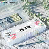 PB004 - Owlsome Personalised Pencil Box
