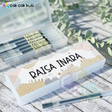 PB006 - Abstract Nature Personalised Pencil Box