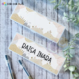 PB006 - Abstract Nature Personalised Pencil Box