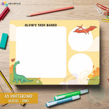 W2532 - Dino Task Board (Personalised A5 Whiteboard)