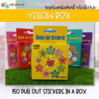 M2016 - Box of 150 Reward Stickers (Yellow)