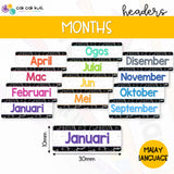 D1002 - Months Headers (Malay)