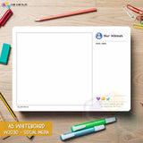 W2530 - Social Media (Personalised A5 Whiteboard)