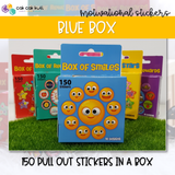 M2017 - Box of 150 Reward Stickers (Blue)