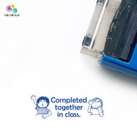 'Completed Together In Class' Self-Inking Stamp