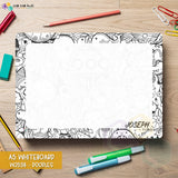 W2538 - Doodles (Personalised A5 Whiteboard)