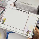 W2532 - Dino Task Board (Personalised A5 Whiteboard)
