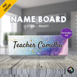 QT016 - PERSONALISED NAME BOARDS (GALAXY)
