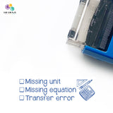'Math Checkbox' Self-Inking Stamp
