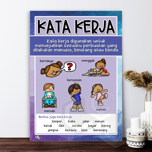 Poster 'Kata Kerja'