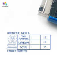 S2017 - Self-Inking Stamp (Situational Writing w Marks)